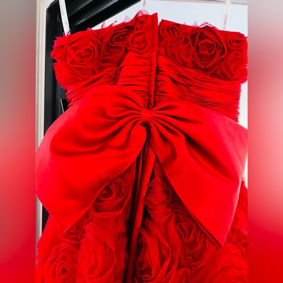 SHERRI HILL Prom | Gala | Quinceañera |Wedding | size 10 fits like 6 Red - Picture 7 of 14